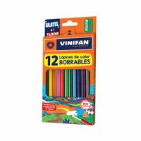 Colores VINIFAN Borrables Caja 12un