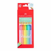 Colores FABER-CASTELL Ecolápices Pastel Caja 10un
