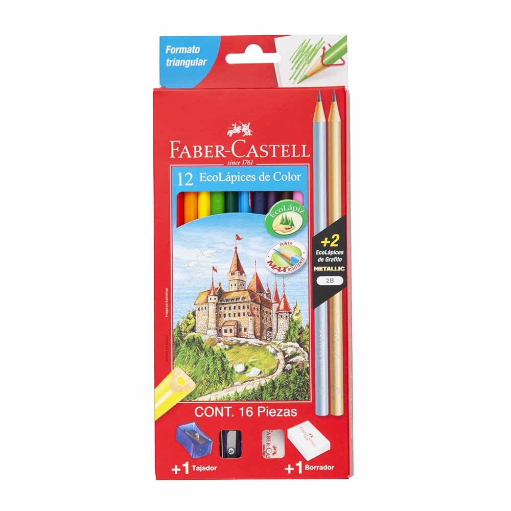Colores FABER CASTELL Caja 12un