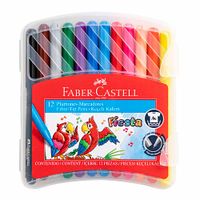 Plumones FABER CASTELL Fiesta 45 31245 Caja 12un
