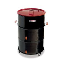 Cilindro parrillero con tapa roja grande Magico