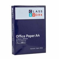 Papel Bond CLASS & WORK A4 Paquete 500 Hojas