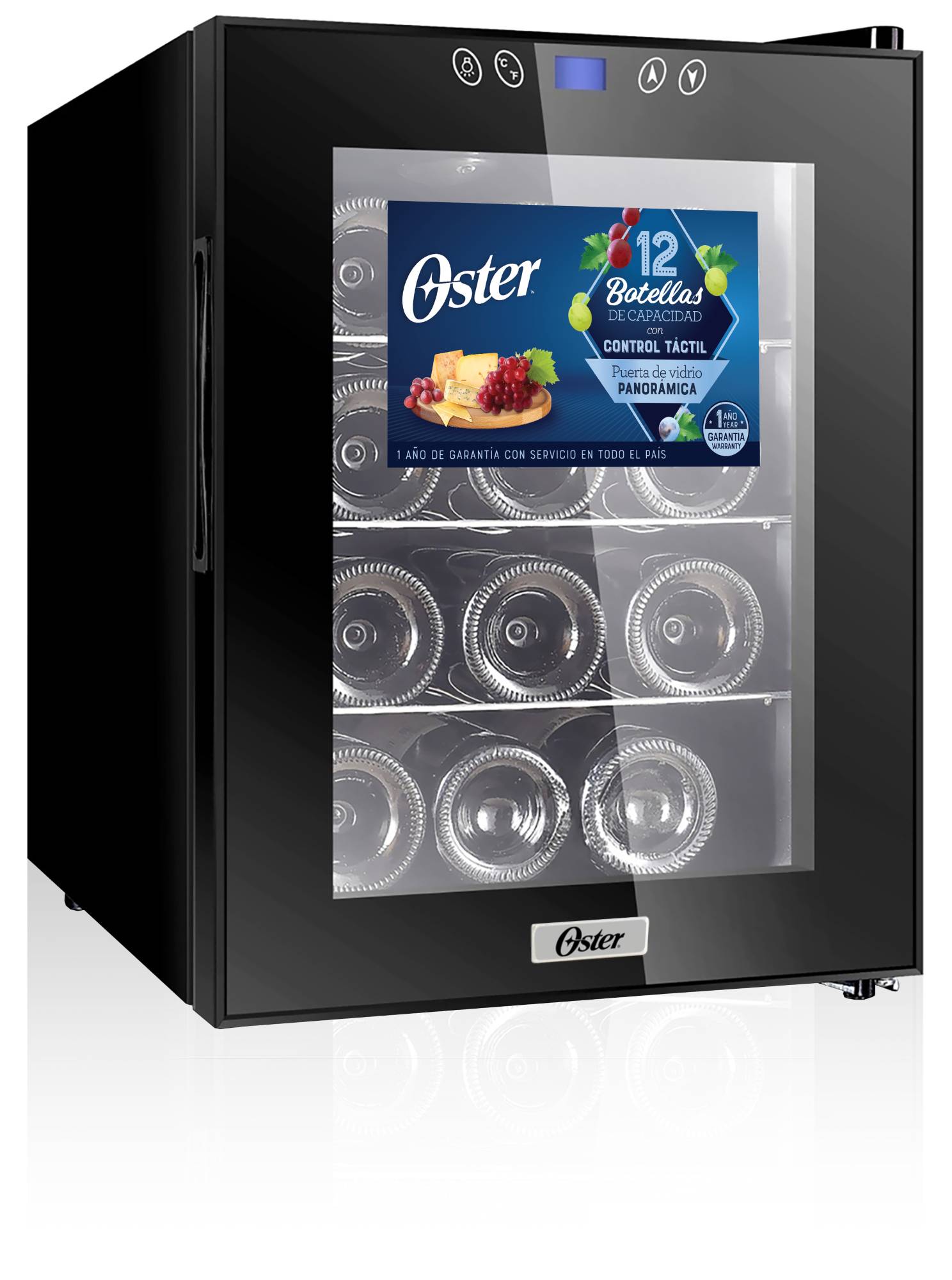 Vinera Oster OSPWCC1203B 12 Botellas
