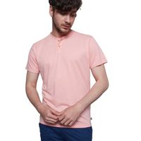 Polo Henley Rising Dragon El Sofisticado Coral