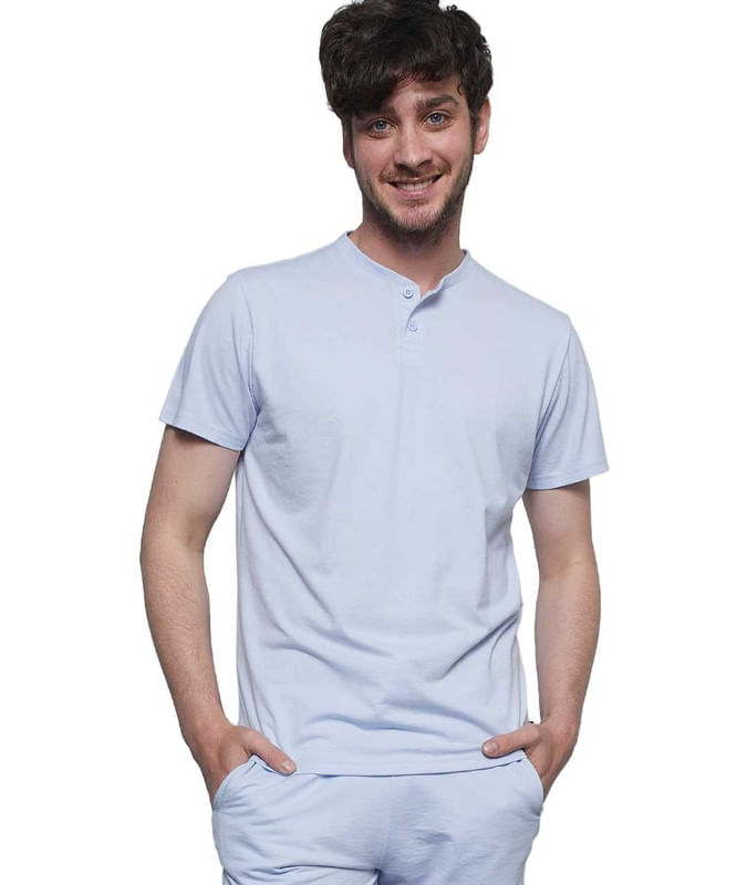 Polo Henley Rising Dragon El Sofisticado Lila