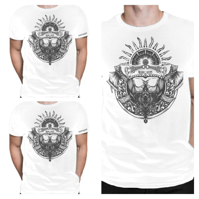 POLO KATANA PACK X 3 BLANCO