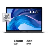 Apple Macbook Air 13.3"" Intel Core i3 8GB RAM 256GB SSD Space Grey Teclado en inglés Caja Abierta Reacondicionado