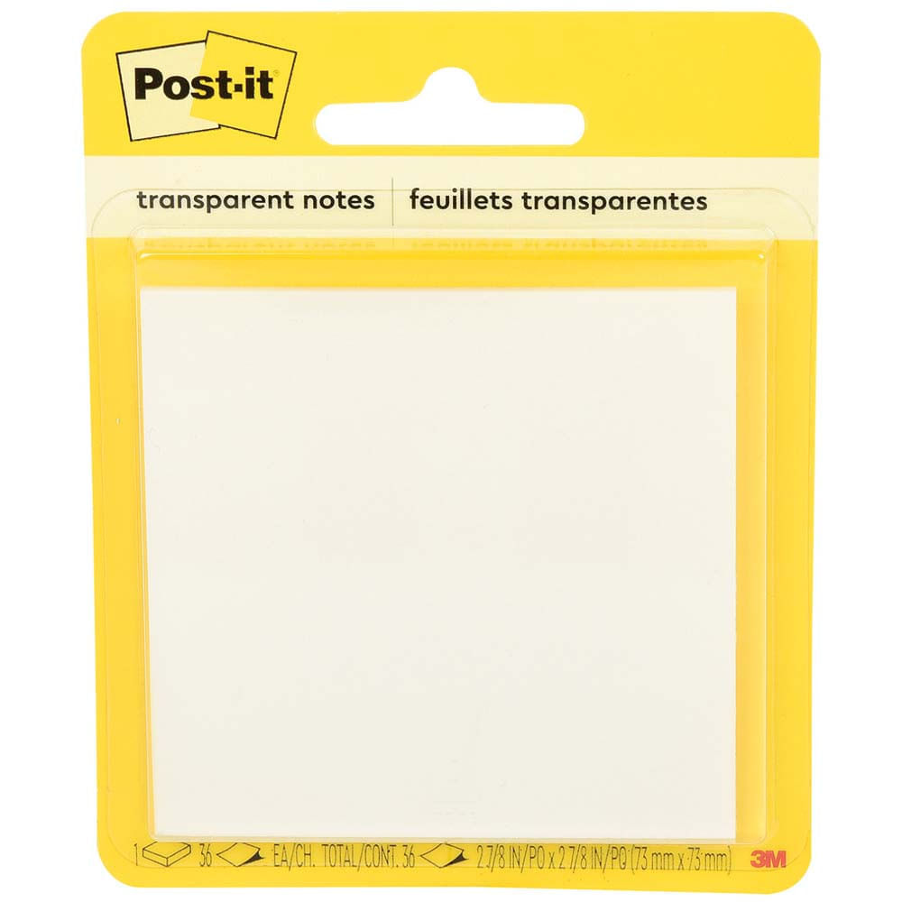 Notas Adhesivas POST IT Trnasparente 73mm 36 Hojas