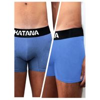 ROPA INTERIOR KATANA BOXER PACK X 2 CELESTE