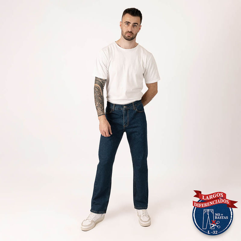 Jean Cottons Jeans Angel Largo 32 Grafito