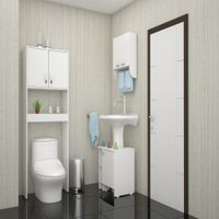Botiquin Bath 28 + Optimizadores Lavamanos 47-A + Baño 63-A - Blanco