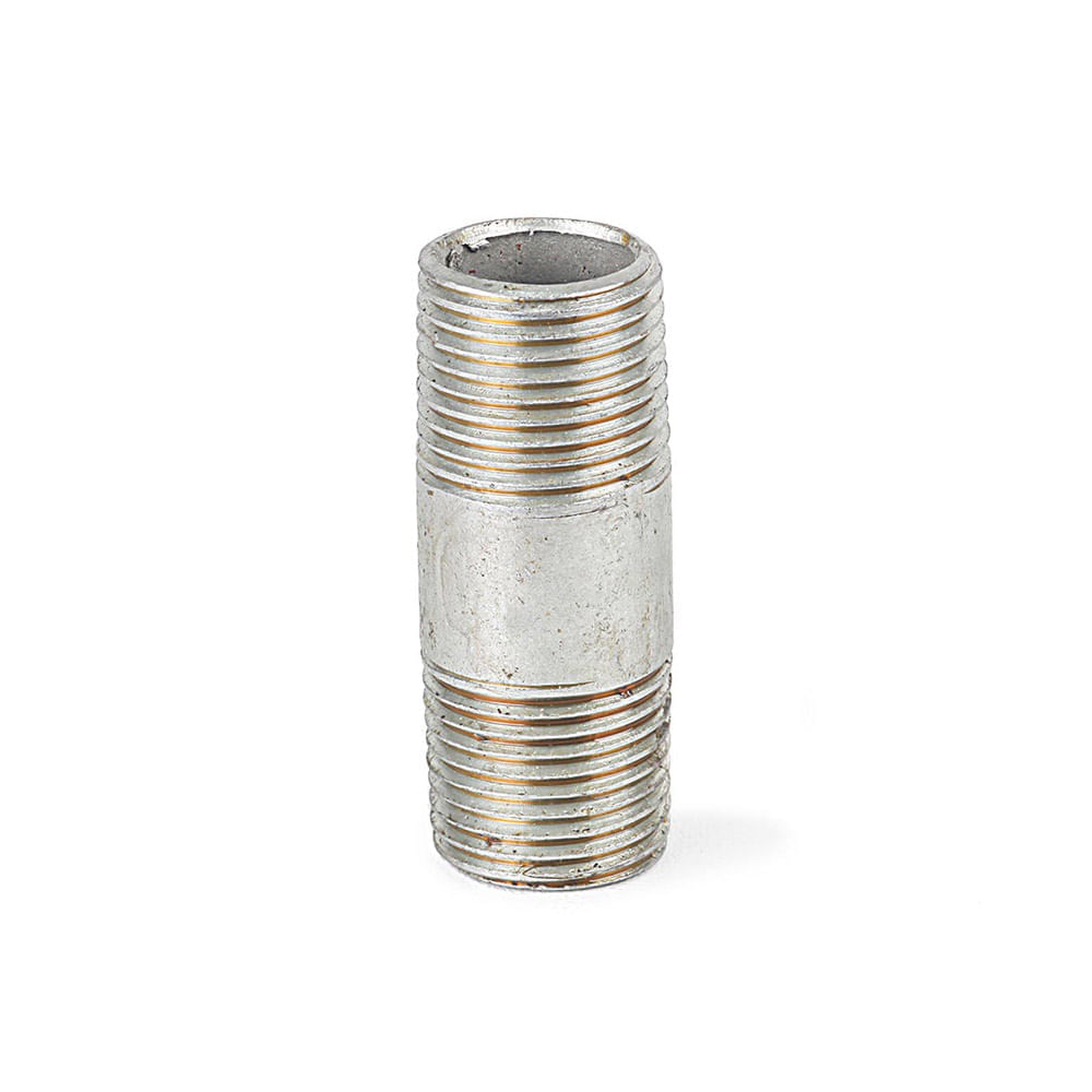Niple galvanizado 1/2"" x 1""