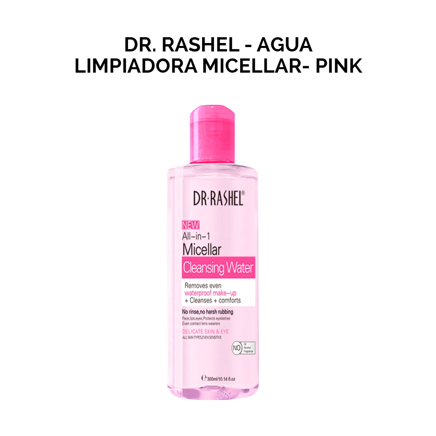 Dr. Rashel - Agua limpiadora Micellar- Pink