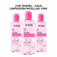 3 Dr. Rashel - Agua limpiadora Micellar- Pink