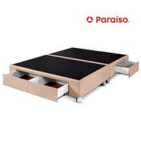 Box Tarima Cajones King Champagne