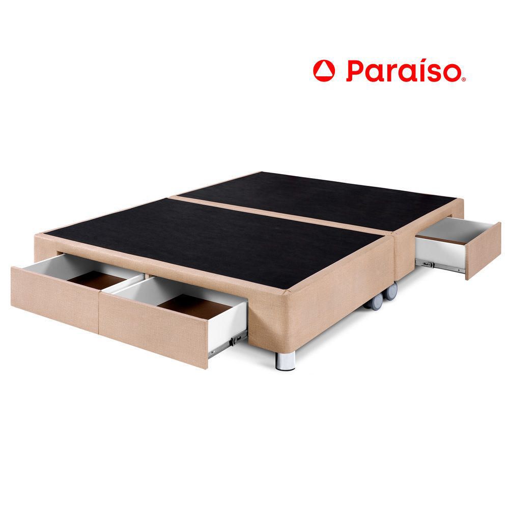 Box Tarima Cajones King Champagne