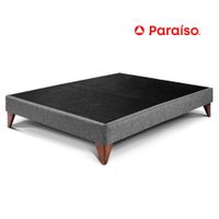 Box Tarima Europea 1.5 Plazas Gris