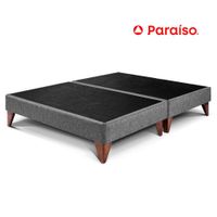 Box Tarima Europea Queen Gris