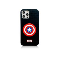 Case Silicona Escudo Capitan America - Iphone 13 Pro Max
