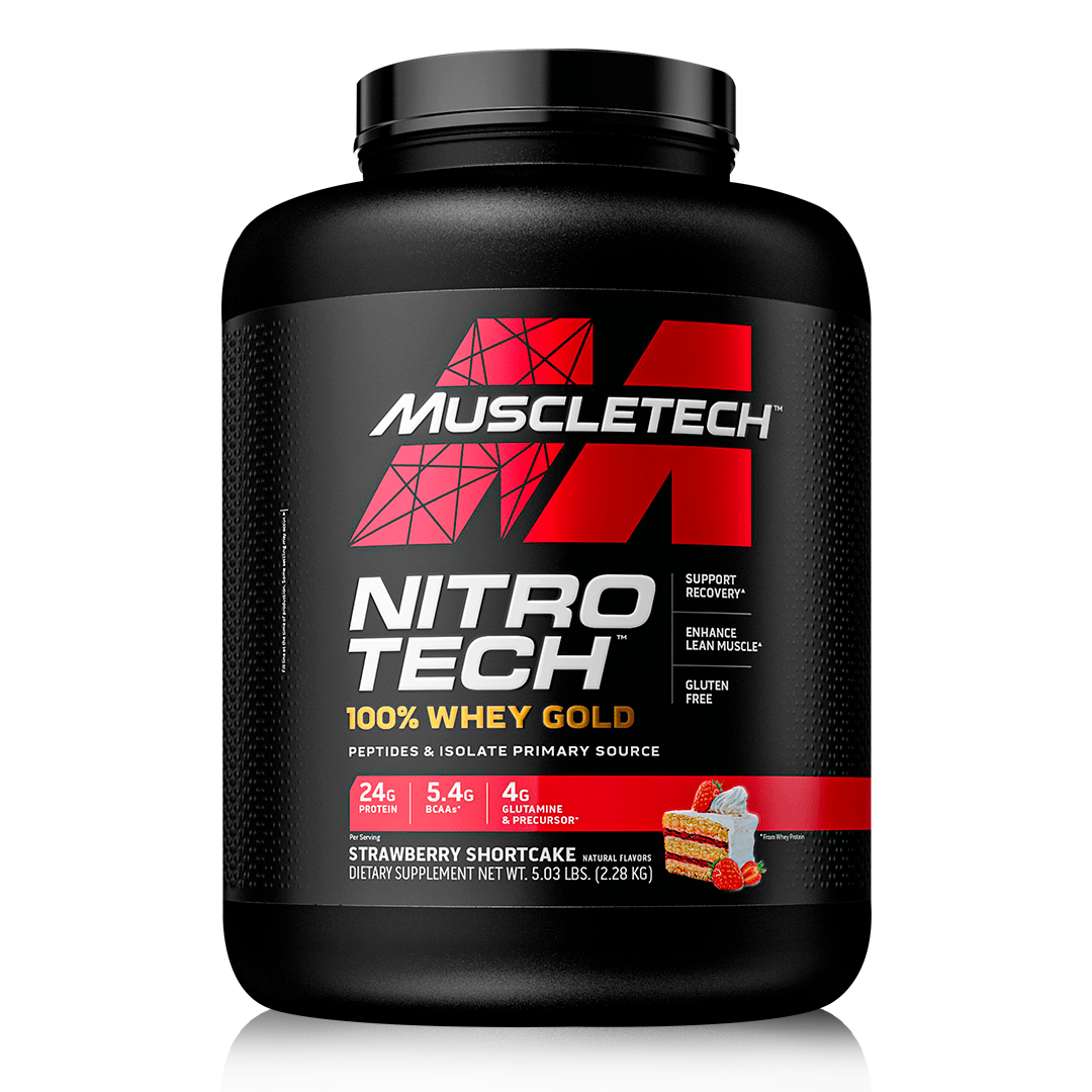 NITRO TECH 100% WHEY GOLD FRESA