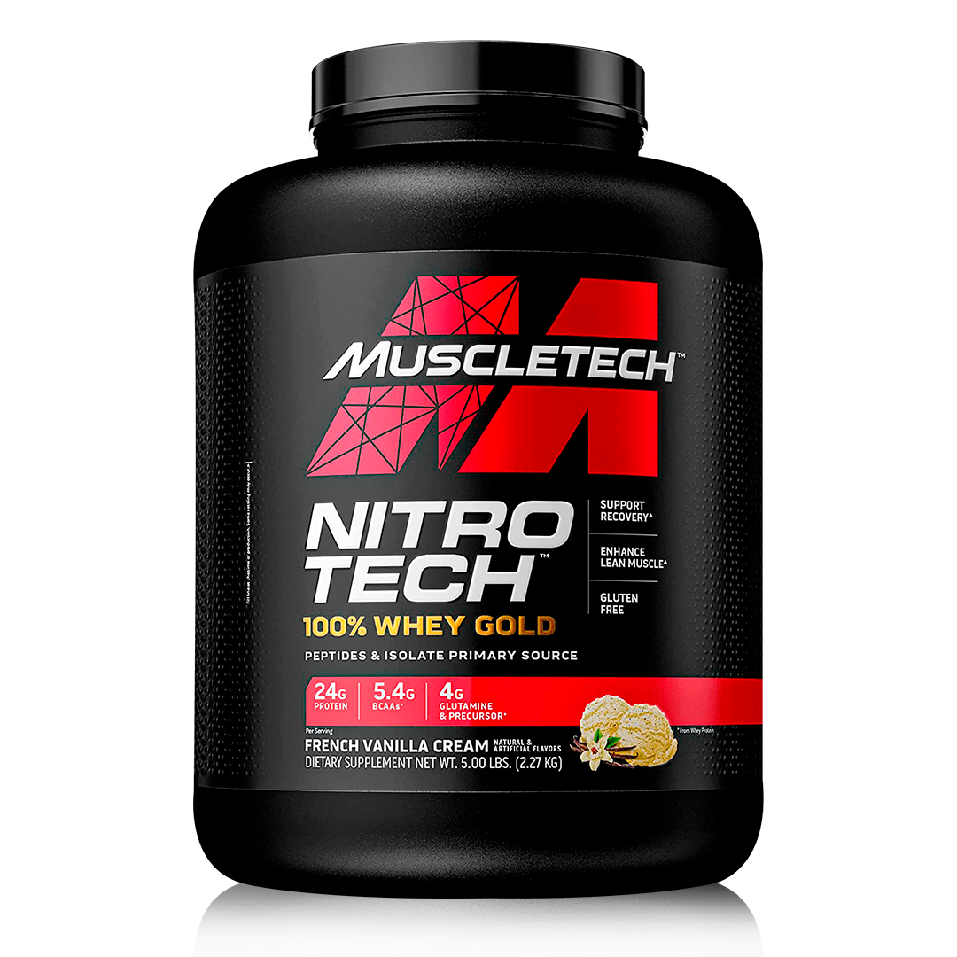 NITRO TECH 100% WHEY GOLD VAINILLA