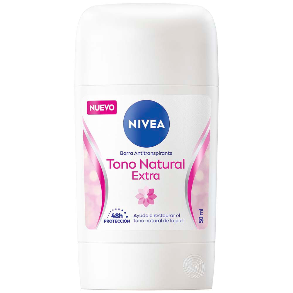 Desodorante en Barra NIVEA Women Aclarado Natural Frasco 50ml