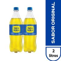 Pack Gaseosa INCA KOLA Botella 1L Paquete 2un