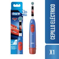 Cepillo de Dientes Eléctrico para Niños ORAL-B Disney Pixar Cars 1 Unidad