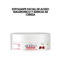 Exfoliante Facial de Acido Hialuronico y Esencia de Cereza