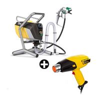 Pistola para pintar Pro190 Skid + Pistola de calor Furno300 Wagner