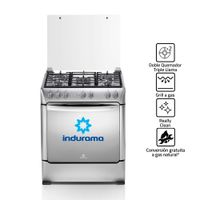 Cocina a gas Firenze Zafiro 5 quemadores Grill