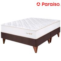 Cama Euro PARAÍSO ROYAL ELIZABETH King Chocolate