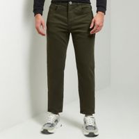 Jean Aereal Slim Verde Hombre