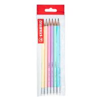 Lápiz STABILO Pastel Bolsa 6un