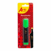 Resaltador ARTI CREATIVO Verde Blíster 1un