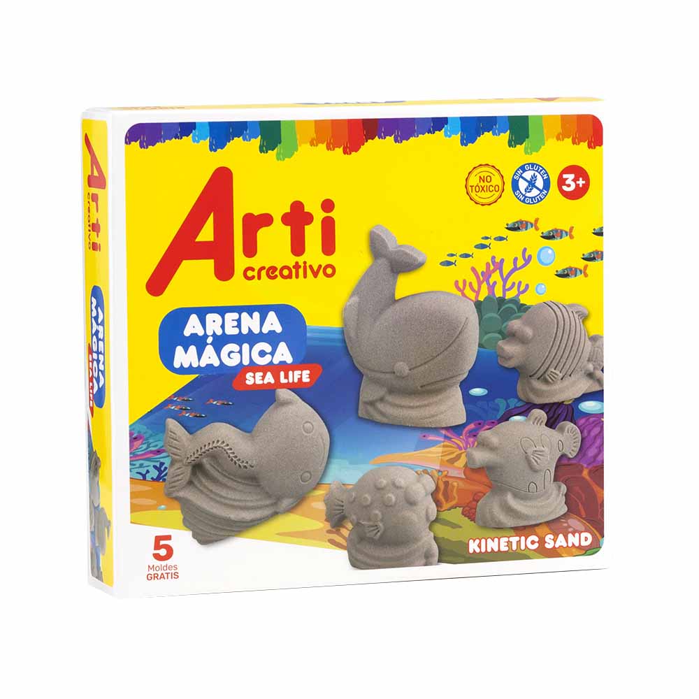 Didácticos ARTI CREATIVO Arena Mágica Sea Life