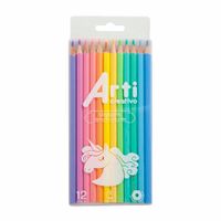 Colores ARTI CREATIVO Unicorn Pastel Caja 12un