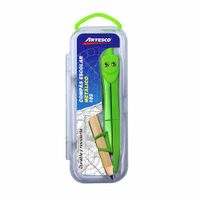 Compás Metálico ARTESCO Escolar Verde