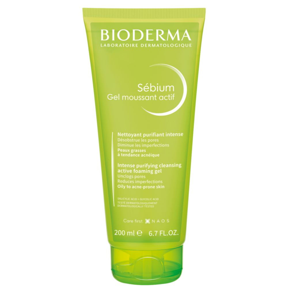 Bioderma Sebium Moussant Actif T200Ml