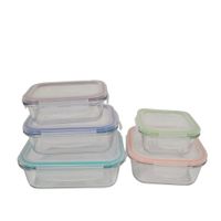 Set Tapers con Tapa 5 Piezas