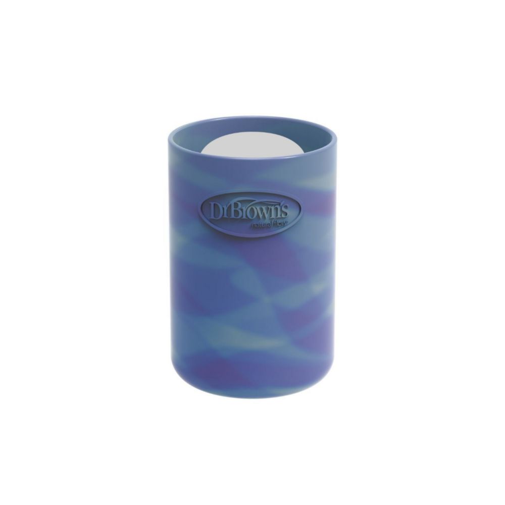 Funda De Biberón De Vidrio Dr Browns Boca Estrecha 4 Oz/120 Ml Brilla En La Oscuridad