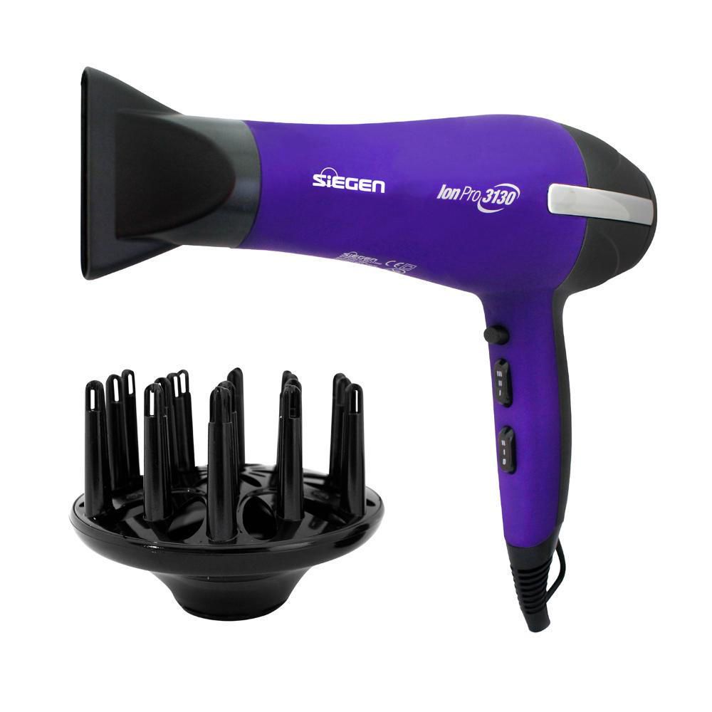 Secadora de Pelo siegen SG 3130M Morado