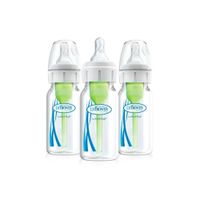 Biberón Para Bebe Dr Browns Pack De 3 De Polipropileno Boca Estrecha De 4Oz/ 120Ml