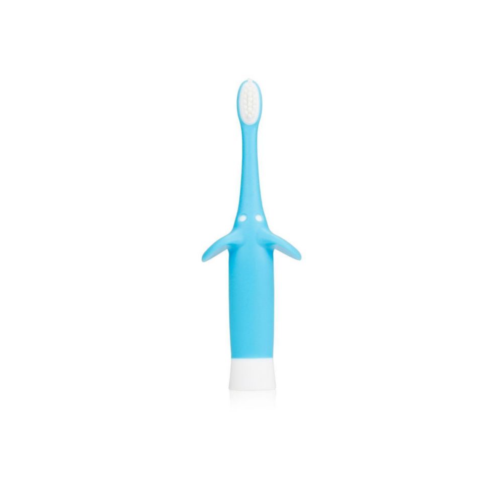 Cepillo De Dientes Para Bebés Y Niños Dr Browns Pequeños Color Azul