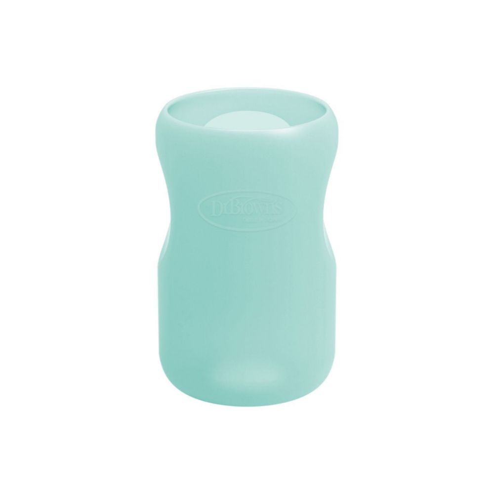 Funda Para Biberón Dr Browns De Vidrio Options+ 9Oz/270Ml Boca Ancha Verde Pastel