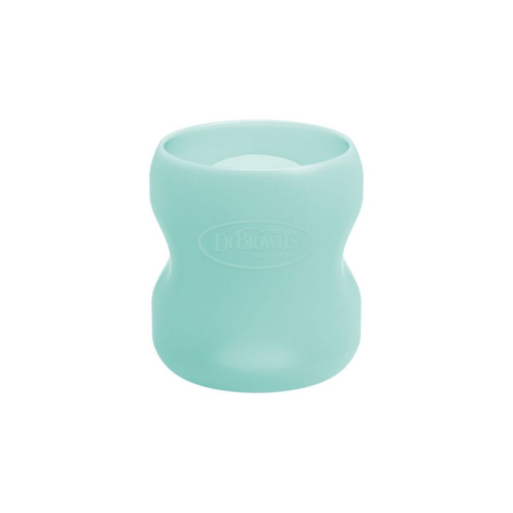 Funda Para Biberón Dr Browns De Vidrio 5Oz/ 150Ml Boca Ancha Verde Pastel