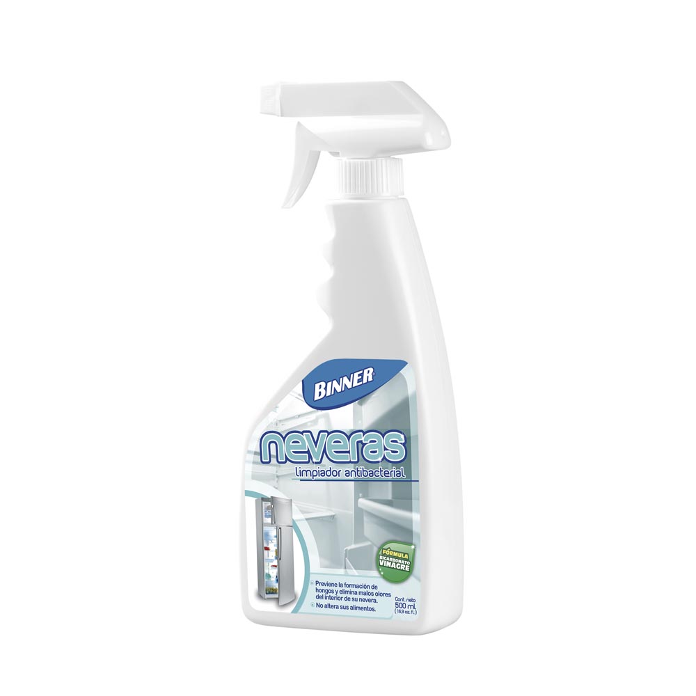 Limpiador Antibacterial de Neveras Binner 500 Ml