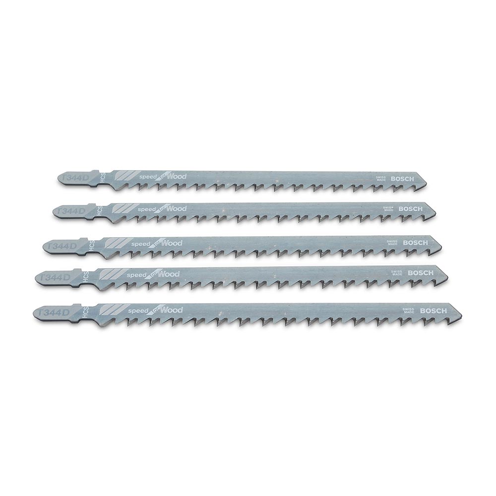 Hoja caladora T334D para madera 5-100 mm x5 unidades