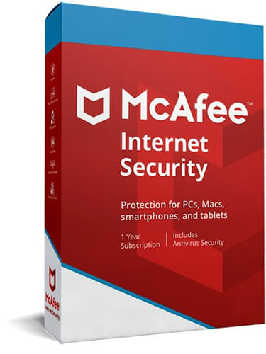 Mcafee Internet Security 10 Disp (Código Digital)