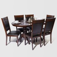 Juego de Comedor Málaga 6 Sillas PU